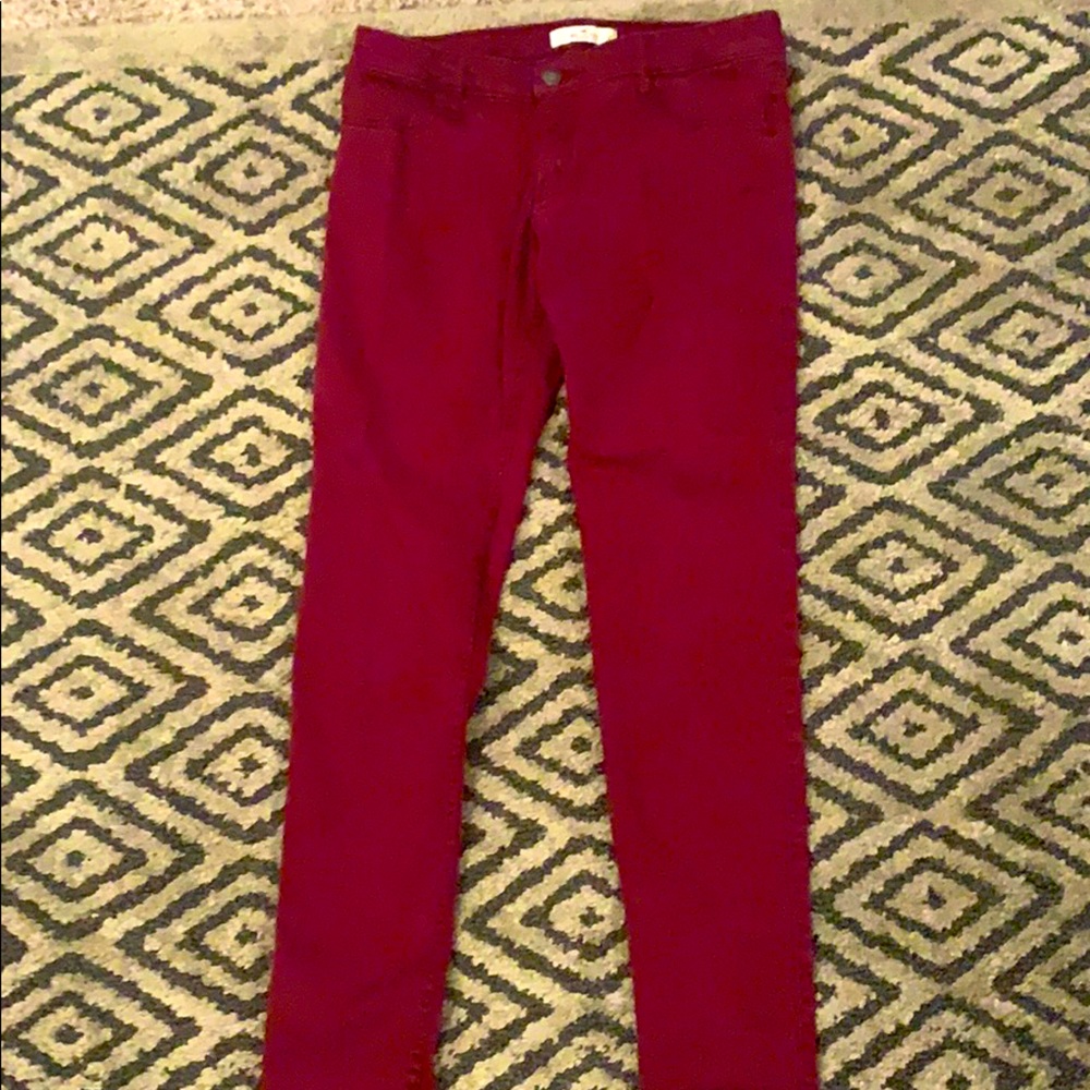Maroon pants